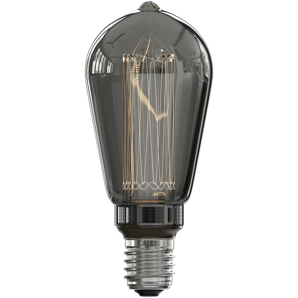 CALEX - LED Lamp - Rustic ST64 - E27 Fitting - 3W - Warm Wit Rookkleur | BES LED