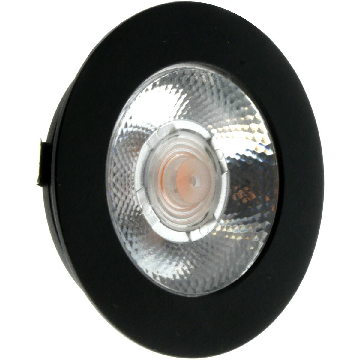 Toevlucht elektrode Gewend EcoDim - LED Spot Keukenverlichting - ED-10046 - 3W - Warm Wit 2700K -  Dimbaar - Waterdicht IP54 - Onderbouwspot - Meubelspot - Inbouwspot - Rond  - Mat Zwart | BES LED