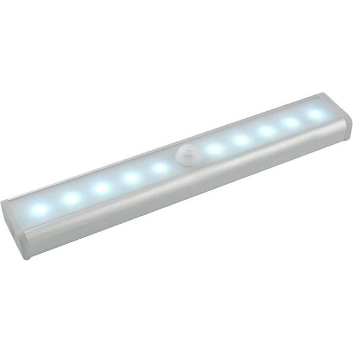 afbreken Annoteren Buigen LED Balk met Bewegingssensor + Dag en Nacht Sensor op Batterijen - Maxozo  Listy - LED Kastverlichting - Kastlamp met Sensor - 19cm | BES LED