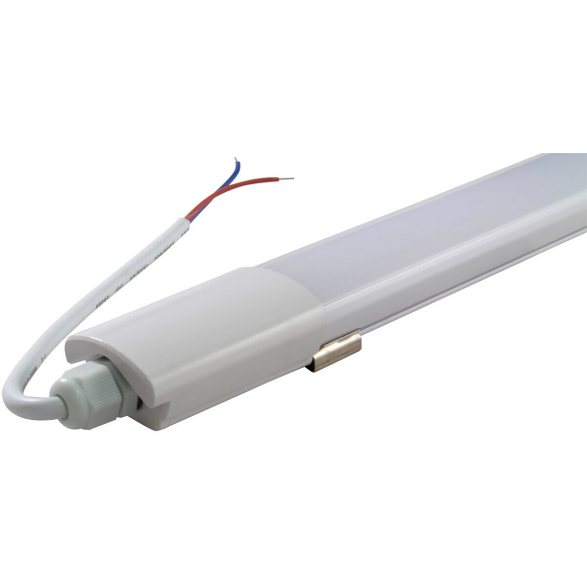LED Armatuur - LED Balk Prixa Blin - 36W - Waterdicht IP65 - Helder/Koud 6500K - Kunststof - 120cm | BES LED