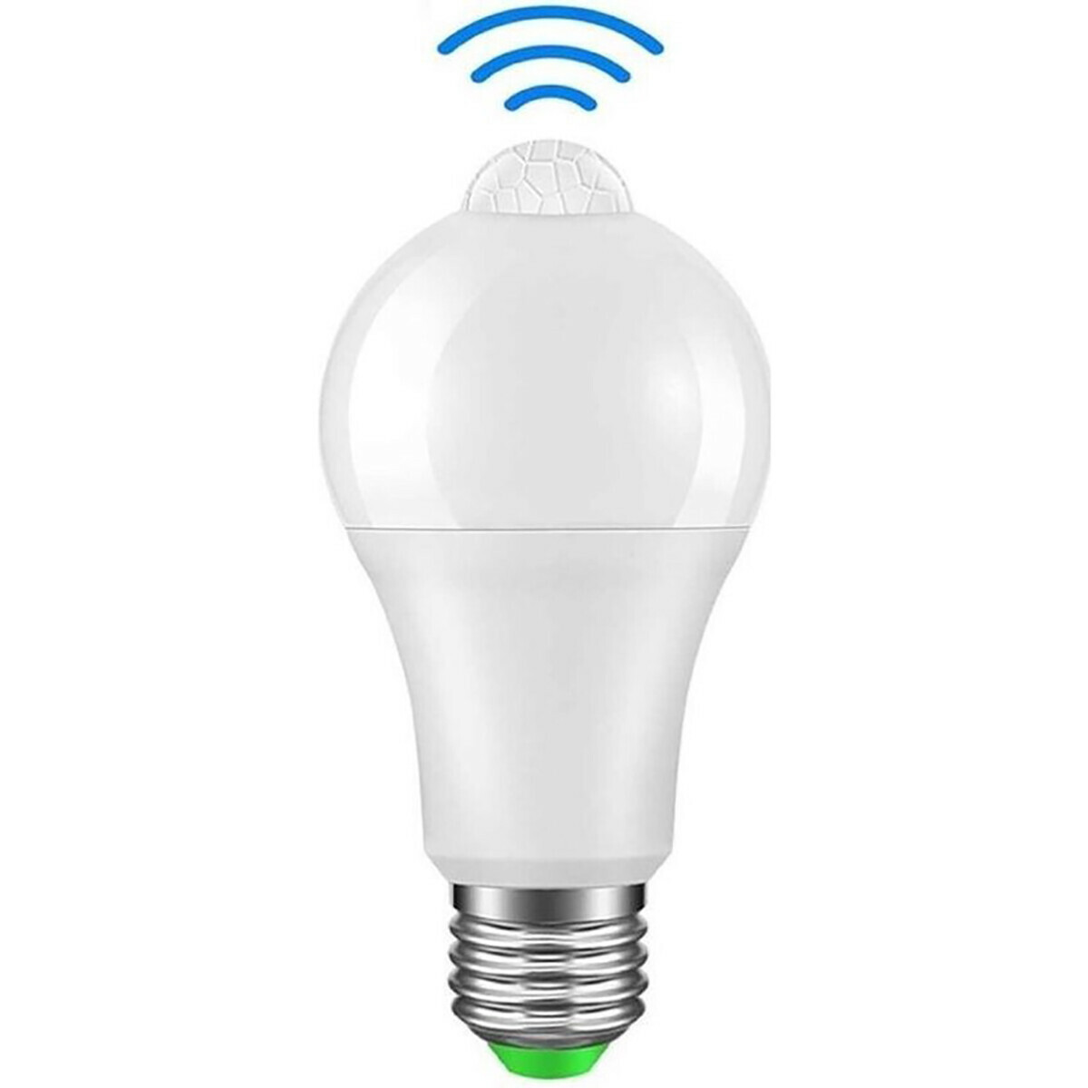 uitvinding loterij Begeleiden LED Lamp met Bewegingssensor - Aigi Linido - A60 - E27 Fitting - 6W -  Helder/Koud Wit 6500K | BES LED