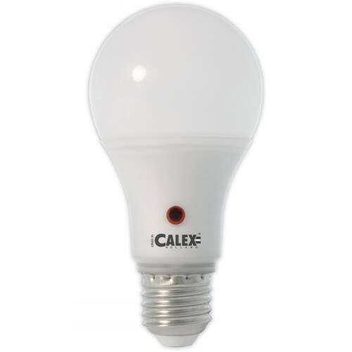 CALEX - LED Lamp - Sensor A60 - E27 Fitting - 8W - Warm Wit 3000K - Mat Wit