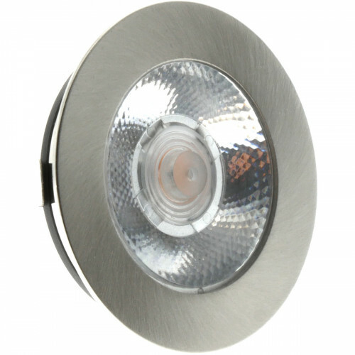 Winkelcentrum team Kelder EcoDim - LED Spot Keukenverlichting - ED-10045 - 3W - Warm Wit 2700K -  Dimbaar - Waterdicht IP54 - Onderbouwspot - Meubelspot - Inbouwspot - Rond  - Mat Nikkel | BES LED