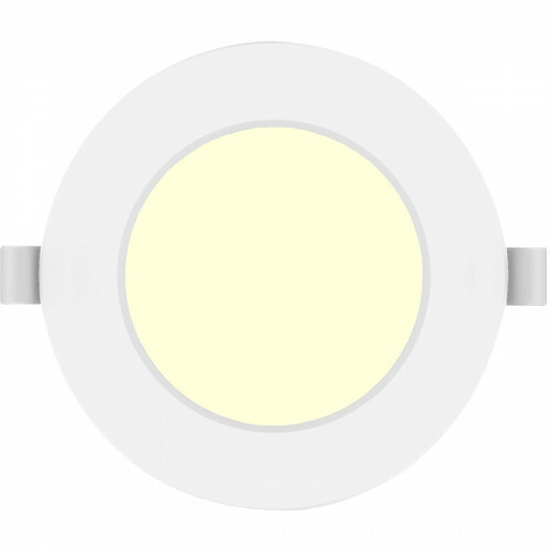 LED Downlight Pro - Aigi Trinko - Inbouw Rond 4W - Warm Wit 3000K - Mat Wit - Kunststof - Ø98mm