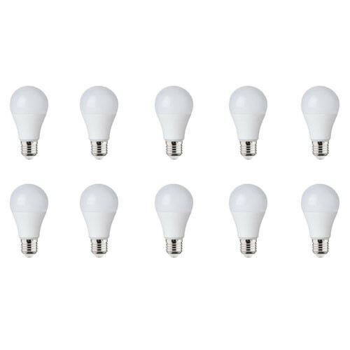 LED Lamp 10 Pack - E27 Fitting - 8W - Helder/Koud Wit 6000K