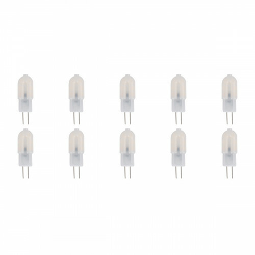 LED Lamp 10 Pack - Aigi - G4 Fitting - 1.5W - Warm Wit 3000K | Vervangt 15W