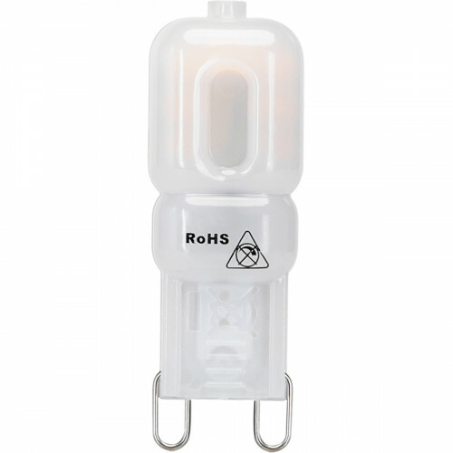 LED Lamp - Aigi - G9 Fitting - 2W - Warm Wit 3000K | Vervangt 18W