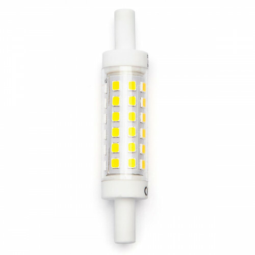 LED Lamp - Aigi Trunka - R7S Fitting - 5W - Helder/Koud Wit 6500K - Glas