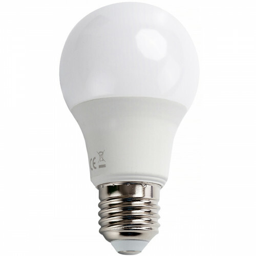 LED Lamp - Dag en Nacht Sensor - Aigi Lido - A60 - E27 Fitting - 8W - Helder/Koud Wit 6500K Wit | BES LED
