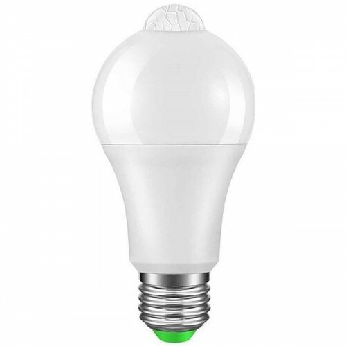 LED Lamp met Bewegingssensor - Aigi Linido - A60 - E27 Fitting - 6W - Warm Wit 3000K