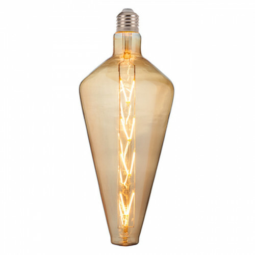 LED Lamp - Design - Panaro - E27 Fitting - Amber - 8W - Warm Wit 2200K