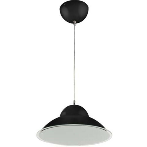 LED Plafondlamp - Plafondverlichting - Anta - 15W - Natuurlijk Wit 4000K - Zwart Aluminium