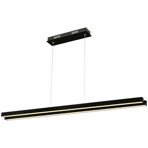 LED Plafondlamp - Plafondverlichting - Mater - 35W - Natuurlijk Wit 4000K - Zwart Aluminium