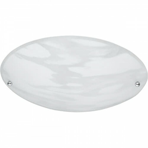 LED Plafondlamp - Plafondverlichting - Trion Linola - E27 Fitting - Rond - Mat Grijs - Aluminium