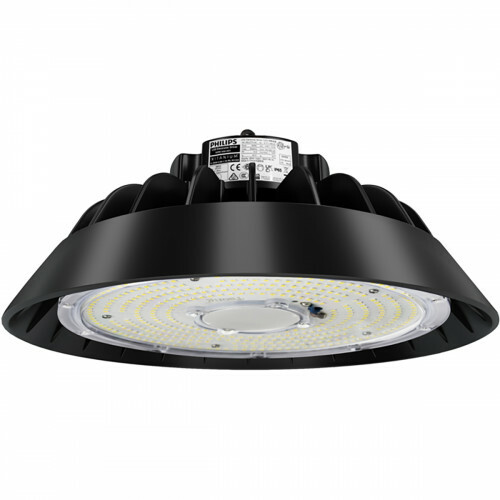 LED UFO High Bay Premium - Rinzu Prem - 100W - High Lumen 150 LM/W - Magazijnverlichting - Dimbaar - Waterdicht IP65 - Natuurlijk Wit 4000K - Aluminium - Philips Driver