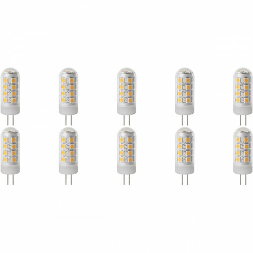 MEGAMAN - LED Lamp 10 Pack - Storm - G4 Fitting - 2.5W - Warm Wit 2800K | Vervangt 25W
