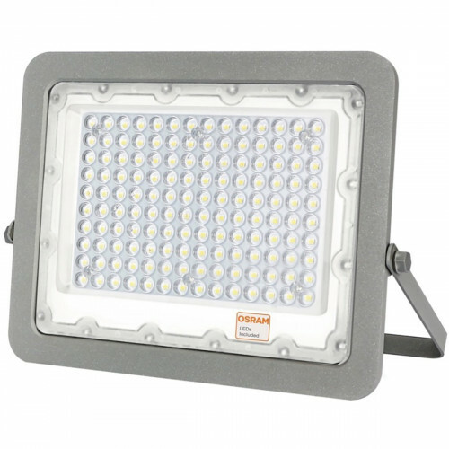 LED Bouwlamp - Facto Dary - 100 Watt - LED Schijnwerper - Natuurlijk Wit 4000K - Waterdicht IP65 - 120LM/W - Flikkervrij - OSRAM LEDs