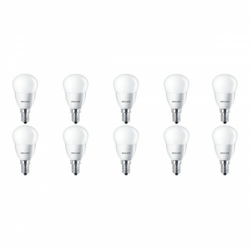 PHILIPS - LED Lamp 10 Pack - CorePro Lustre 827 P45 FR - E14 Fitting - 5.5W - Warm Wit 2700K | Vervangt 40W