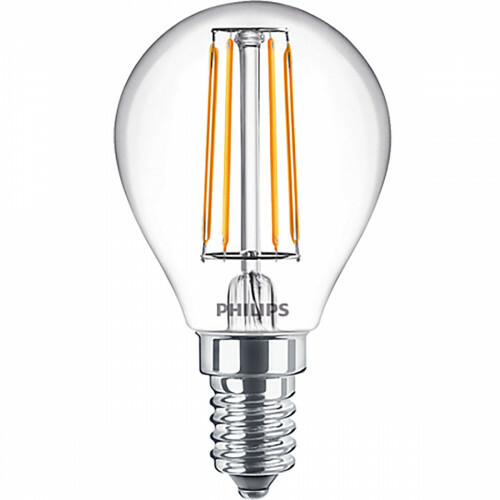 PHILIPS - LED Lamp - CorePro Luster 827 P45 CL - E14 Fitting - 4.5W - Warm Wit 2700K | Vervangt 40W