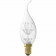 CALEX - LED Lamp - Kaarslamp BXS35 - E14 Fitting - 1W - Warm Wit 2100K - Transparant Helder