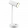 LED Bureaulamp - Trion Lono - 2.5W - Aanpasbare Kleur - Dimbaar - Rond - Mat Wit - Kunststof