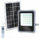LED Floodlight op Zonne-energie - LED Schijnwerper - Aigi Florida - LED Solar Tuinverlichting Wandlamp - Afstandsbediening - Waterdicht IP65 - 50W - Helder/Koud Wit 6500K