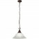 LED Hanglamp - Hangverlichting - Trion Kantra - E27 Fitting - 1-lichts - Rond - Roestkleur Blauw - Aluminium