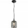LED Hanglamp - Trion Astro - E14 Fitting - Rond - Mat Zwart Aluminium