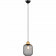 LED Hanglamp - Trion Kalim - E27 Fitting - 1-lichts - Rond - Mat Zwart - Aluminium