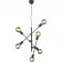 LED Hanglamp - Trion Ross - E27 Fitting - 6-lichts - Rond - Mat Zwart - Aluminium