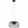 LED Hanglamp - Trion Valenti - E27 Fitting - Rond - Mat Zwart - Aluminium