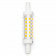 LED Lamp - Aigi Trunka - R7S Fitting - 5W - Helder/Koud Wit 6500K - Oranje - Glas