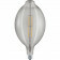 LED Lamp - Design - Trion Tropy - Dimbaar - E27 Fitting - Rookkleur - 8W - Warm Wit 2700K