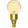 LED Lamp - Filament - Smart LED - Aigi Delano - Bulb G45 - 4.5W - E14 Fitting - Slimme LED - Wifi LED + Bluetooth - Aanpasbare Kleur - Amber - Glas