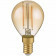 LED Lamp - Filament - Trion Tropin - E14 Fitting - 4W - Warm Wit-2700K - Dimbaar - Amber - Glas