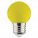 LED Lamp - Romba - Geel Gekleurd - E27 Fitting - 1W