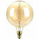 LED Lamp - Viron Uranim - Globe Filament G200 - E27 Fitting - Dimbaar - 8W - Warm Wit 2000K - Amber