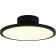 LED Plafondlamp - Plafondverlichting - Trion Trula - 29W - Warm Wit 3000K - Dimbaar - Rond - Mat Zwart - Aluminium