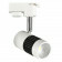 LED Railverlichting - 13W Rond - Natuurlijk Wit 4200K - Mat Zwart/Wit Aluminium