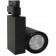 LED Railverlichting - Track Spot - Facto - 40W 3 Fase - Rond - Warm Wit 3000K - Mat Zwart Aluminium