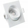 LED Spot - Inbouwspot - Facto Niron - 7W - Natuurlijk Wit 4000K - Mat Wit - Vierkant - Kantelbaar