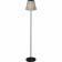 LED Tafellamp met Zonne-energie - Trion Roza XL  - Warm Wit 3000K - Dag en Nacht Sensor - Spatwaterdicht IP44 - Rond - Mat Zwart - Aluminium