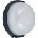 LED Tuinverlichting - Buitenlamp - Lagoon - Wand - Aluminium Mat Zwart - E27 - Rond