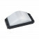 LED Tuinverlichting - Buitenlamp - Ovalas - Wand - Aluminium Mat Zwart - E27 - Rechthoek
