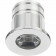 LED Veranda Spot Verlichting - 3W - Warm Wit 3000K - Inbouw - Dimbaar - Rond - Mat Zilver - Aluminium - Ø31mm