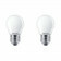 PHILIPS - LED Lamp - Set 2 Stuks - Classic Lustre 827 P45 FR - E27 Fitting - 4.3W - Warm Wit 2700K | Vervangt 40W