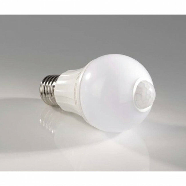 LED Lamp met Bewegingssensor - Aigi Linido - A60 - E27 Fitting
