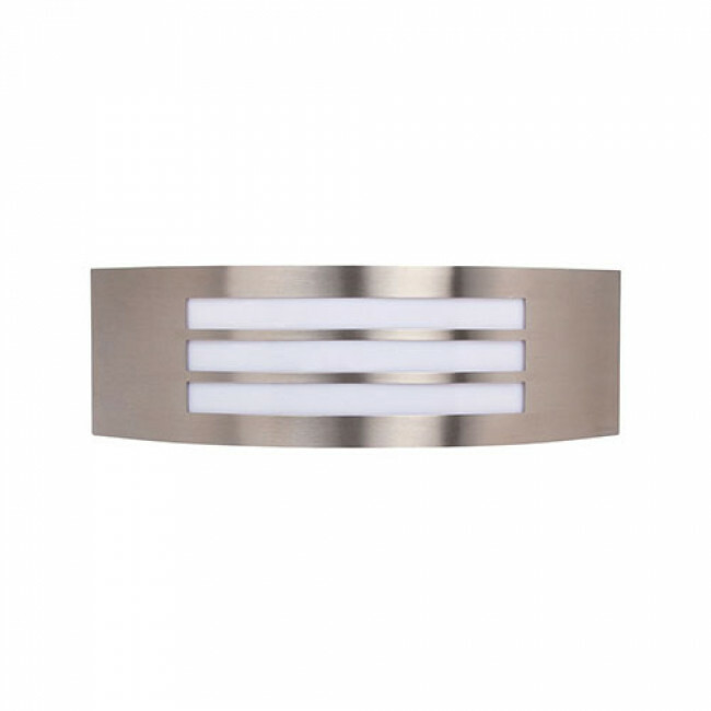 LED Tuinverlichting - Manipu 2 - Wand - RVS E27 - Vierkant | BES LED