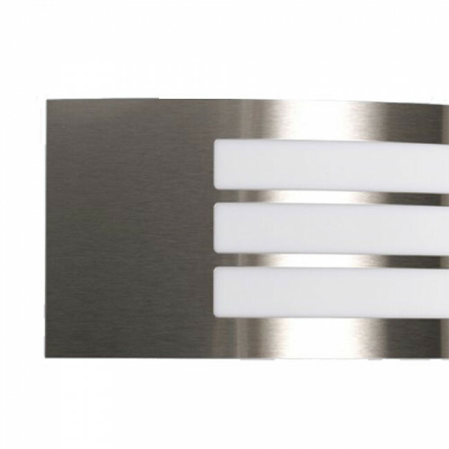Ansichtkaart mythologie stilte LED Tuinverlichting - Buitenlamp - Manipu 2 - Wand - RVS - E27 - Vierkant |  BES LED