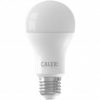 CALEX - LED Lamp - Smart LED A60 - E27 Fitting - Dimbaar - 9W - Aanpasbare Kleur - Mat Wit